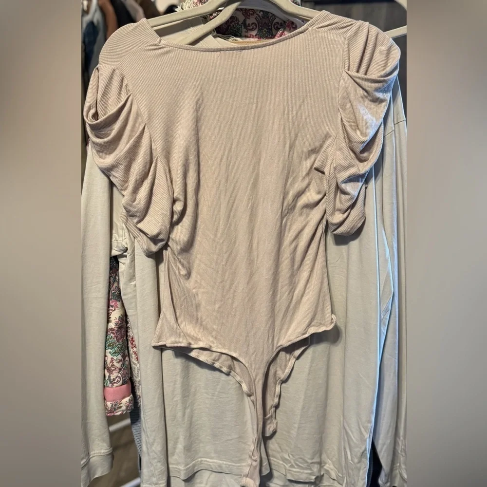 Intimately Free People Beige Women's Bodysuit
